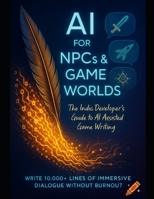AI for NPCs & Game Worlds: A Developer’s Guide to Smarter Dialogue Systems B0FK9T84Z3 Book Cover