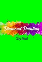 diamond painting log book: [Deluxe Edition with Space for Photos] Crystal Butterfly Design 1661583830 Book Cover