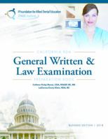 The California RDA General Written and Law Examination Prep Book with Study Card Set 1532374097 Book Cover