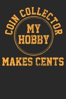 Notebook: Coin Collector Vintage Dot Grid 6x9 120 Pages 1699194076 Book Cover