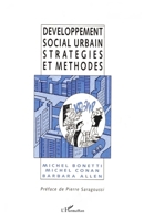 De´veloppement social urbain: Strate´gies et me´thodes (Objectif Ville) (French Edition) 2738410332 Book Cover