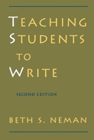 Teaching Students to Write 0195064283 Book Cover