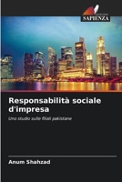 Responsabilità sociale d'impresa: Uno studio sulle filiali pakistane (Italian Edition) 6207668030 Book Cover