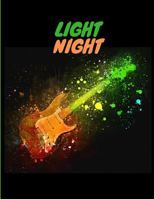 Light Night: Guitar Tabs Book with 100 pages and a glossy cover 1719975485 Book Cover