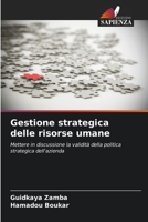 Gestione strategica delle risorse umane: Mettere in discussione la validità della politica strategica dell'azienda 6206113353 Book Cover