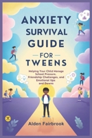 ANXIETY SURVIVAL GUIDE FOR TWEENS: Helping Your Child Manage School Pressure, Friendship Challenges, and Emotional Ups and Downs B0F17JMSCN Book Cover