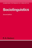 Sociolinguistics 1139166840 Book Cover