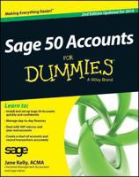 Sage 50 Accounts For Dummies® 1118308581 Book Cover