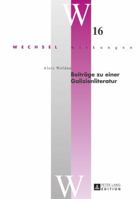 Beitraege Zu Einer Galizienliteratur 3631658249 Book Cover
