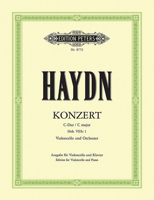 Music Minus One Cello: Haydn Violoncello Concerto in C major, HobVIIb:1 (Sheet Music & 2 CDs) 1596154098 Book Cover