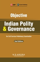 Objective Indian Polity & Governance 2ed 9389573874 Book Cover