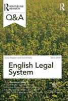 Q&A English Legal System 2013-2014 0415503566 Book Cover