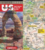 StreetSmart® USA Western Interstate Road Map by VanDam ? Eco plastic coated, planning & travel map of the USA w/all federal, state hwys, attractions & ... and Spanish Edition) Map – March 10, 2026 1934395897 Book Cover