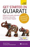 Get Started in Gujarati with Two Audio CDs: A Teach Yourself Program 1444195409 Book Cover