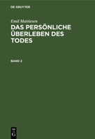 Das Pers�nliche �berleben Des Todes 3111230406 Book Cover