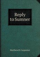 Reply to Sumner 5518601476 Book Cover
