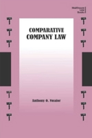 Comparative Company Law 9785739716 Book Cover