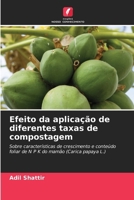 Efeito da aplicação de diferentes taxas de compostagem (Portuguese Edition) 6208192129 Book Cover