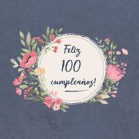 Feliz 100 Cumplea�os: El libro de firmas evento - Libro De Visitas para Fiesta - Aniversario cumplea�os - Feliz Cumple a�os - Ideas de regalos individuales - Familia y amigos 1074530306 Book Cover