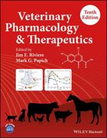 Veterinary Pharmacology and Therapeutics 0813820618 Book Cover