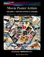 Movie Poster Artists: United States and Canada (Volume 1) 0996501533 Book Cover