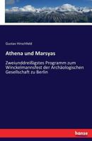 Athena Und Marsyas 3743420627 Book Cover