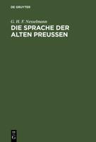 Die Sprache Der Alten Preu�en 101840578X Book Cover