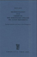 Erganzungsheft Zum Lehrbuch Der Hebraischen Sprache: Paradigmentabellen Und Index Zu Den Ubungssatzen 3796512291 Book Cover