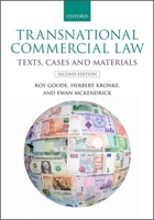 Transnational Commercial Law: Text, Cases, and Materials 0198735448 Book Cover