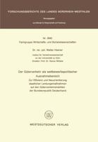 Der Guterverkehr ALS Wettbewerbspolitischer Ausnahmebereich: Zur Effizienz Und Neuorientierung Staatlicher Lenkungsmassnahmen Auf Den Guterverkehrsmarkten Der Bundesrepublik Deutschland 3531029428 Book Cover