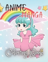 Anime Manga Coloring Book B09JJKH772 Book Cover