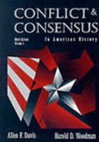 Conflict and Consensus in Early American History 0669416967 Book Cover