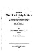 Merkwurdigkeiten Der Herzoglichen Bibliothek Zu Wolfenbuttel 1535152532 Book Cover