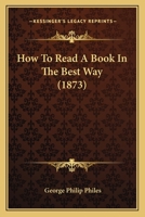 How To Read A Book In The Best Way 1018065083 Book Cover