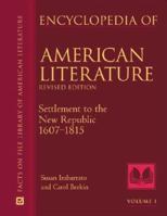 Encyclopedia of American Literature 0816064768 Book Cover