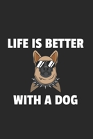 Hund H�ndchen Notizbuch: Hund H�ndchen Notizbuch f�r Liebhaber / Notizheft / Notizblock A5 (6x9in) Dotted Notebook / Punkteraster / 120 gepunktete Seiten 1673865674 Book Cover