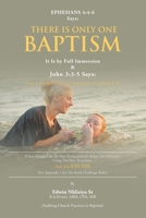 There Is Only One BAPTISM B0F2SGCMK4 Book Cover