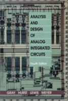 Analysis and Design of Analog Integrated Circuits 0471874930 Book Cover