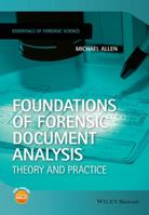 Foundations of Forensic Document Analysis: Theory and Practice 1118729935 Book Cover