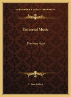 Universal Music: The New Note 1162596309 Book Cover