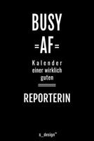 Kalender 2020 f�r Reporter / Reporterin: Wochenplaner / Tagebuch / Journal f�r das ganze Jahr: Platz f�r Notizen, Planung / Planungen / Planer, Erinnerungen und Spr�che 170820136X Book Cover