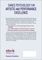 Dance Psychology for Artistic and Performance Excellence [with Web Resource] 145043021X Book Cover
