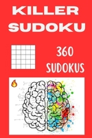 Killer Sudoku Puzzle Book for Adults B0C5P9X5D3 Book Cover