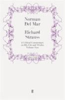 Richard Strauss: A critical commentary on his life and works : Volume two 0801493188 Book Cover