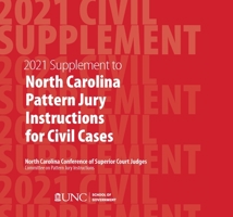 June 2021 Supplement to North Carolina Pattern Jury Instructions for Civil Cases 1642380350 Book Cover