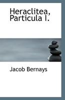 Heraclitea, Particula I. 1113352086 Book Cover