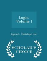 Logic; Volume I 1016555334 Book Cover