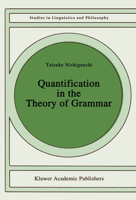 Quantification in the Theory of Grammar 0792306430 Book Cover