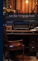 Art Of Typewriting B0FKDSSKGJ Book Cover