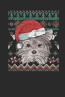 Ugly Christmas Sweater - Yorkshire Terrier: Small Lined Notebook - Christmas Gift for Kids, Women, Men Girls And Boys 1707117039 Book Cover
